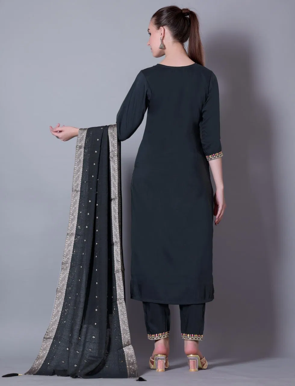 Shayari By Nsf Silk Top & Bottom Dupatta Set Wholesale Suppliers In Mumbai